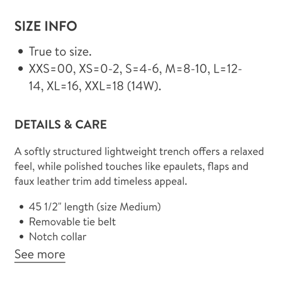 🎉HP🎉👗 Badgley Mischka Trench Coat - Picture 13 of 13